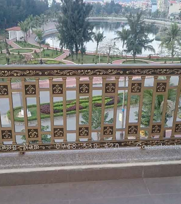 Ban công hợp kim nhôm đúc HN-BC015