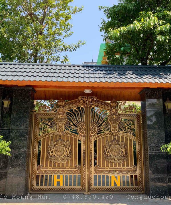 Cổng hợp kim nhôm đúc HN-C0001