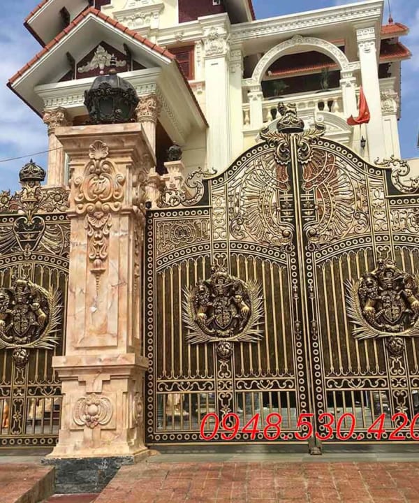 Cổng hợp kim nhôm đúc HN C605