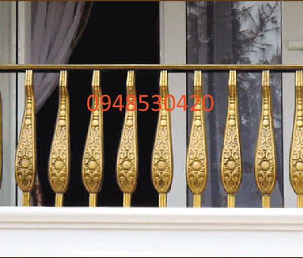 Lan can hợp kim nhôm đúc HN-BC004
