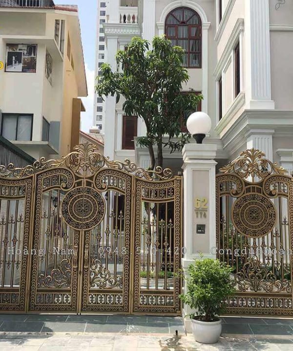 Cổng hợp kim nhôm đúc HN C504