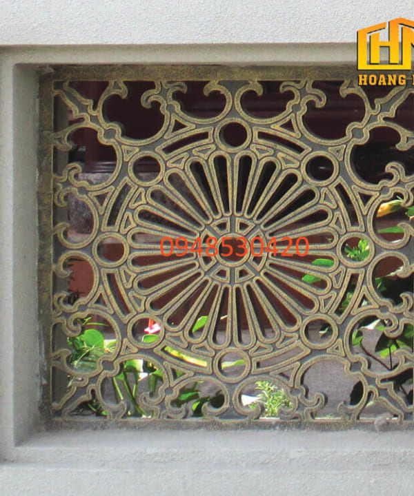 Bông gió hợp kim nhôm đúc HN_BG0016