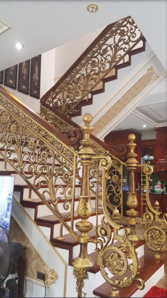 Bảng báo giá cầu thang nhôm đúc ở Hải Phòng