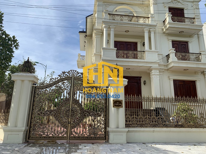 cổng hợp kim nhôm đúc HN