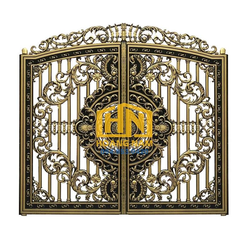 cong-hop-kim-nhom-duc-hoa-la-tay cổng hợp kim nhôm đúc hoa lá tây