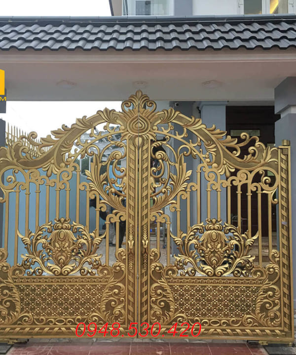 Cổng nhôm đúc HN C502