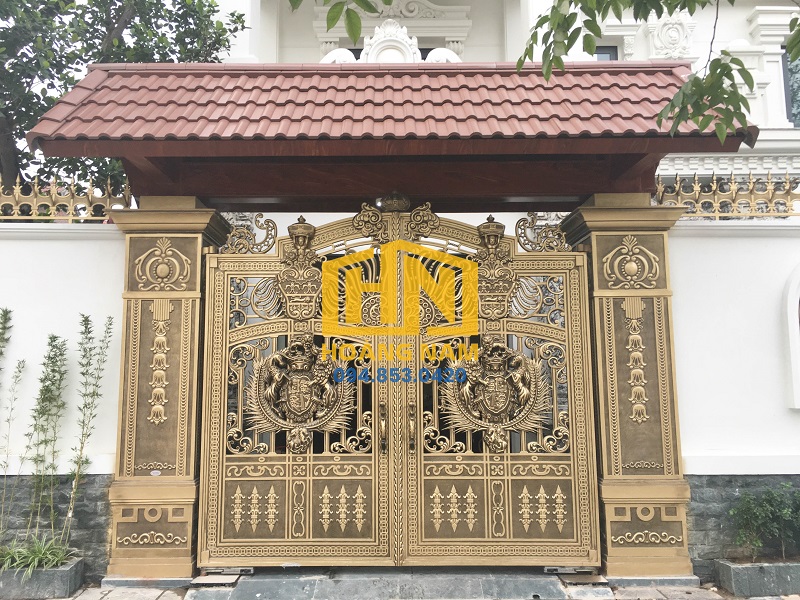 Cổng nhôm đúc buckingham