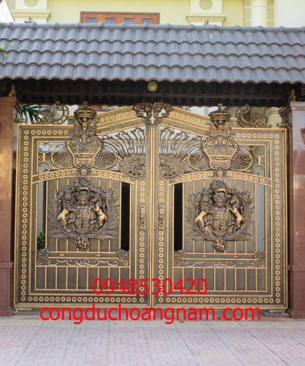 Cổng hợp kim nhôm đúc HN-C019