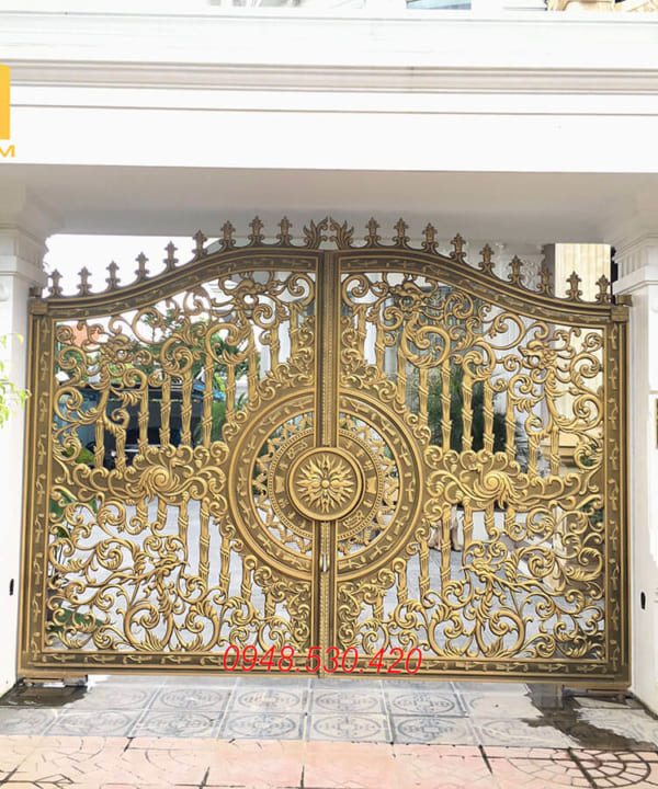 Cổng nhôm đúc HN C520