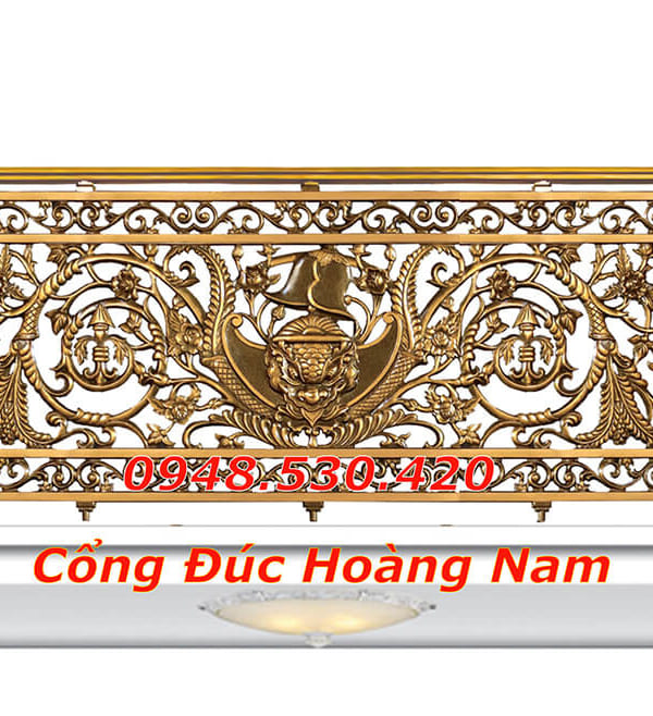 Ban công nhôm đúc HN - BC104