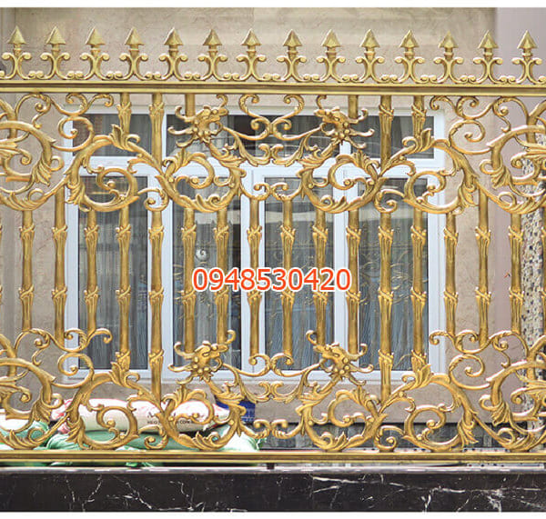Hàng rào hợp kim nhôm đúc HN-HR009