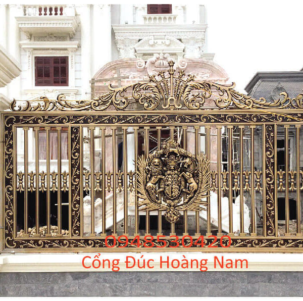 Hàng rào hợp kim nhôm đúc HN-HR007