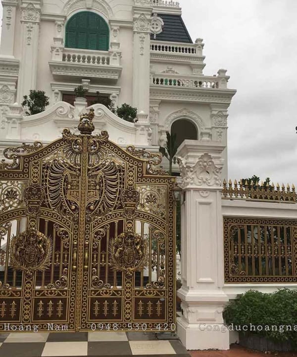 Hàng rào hợp kim nhôm đúc HN -HR014