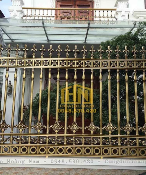 Hàng rào hợp kim nhôm đúc HN -HR305