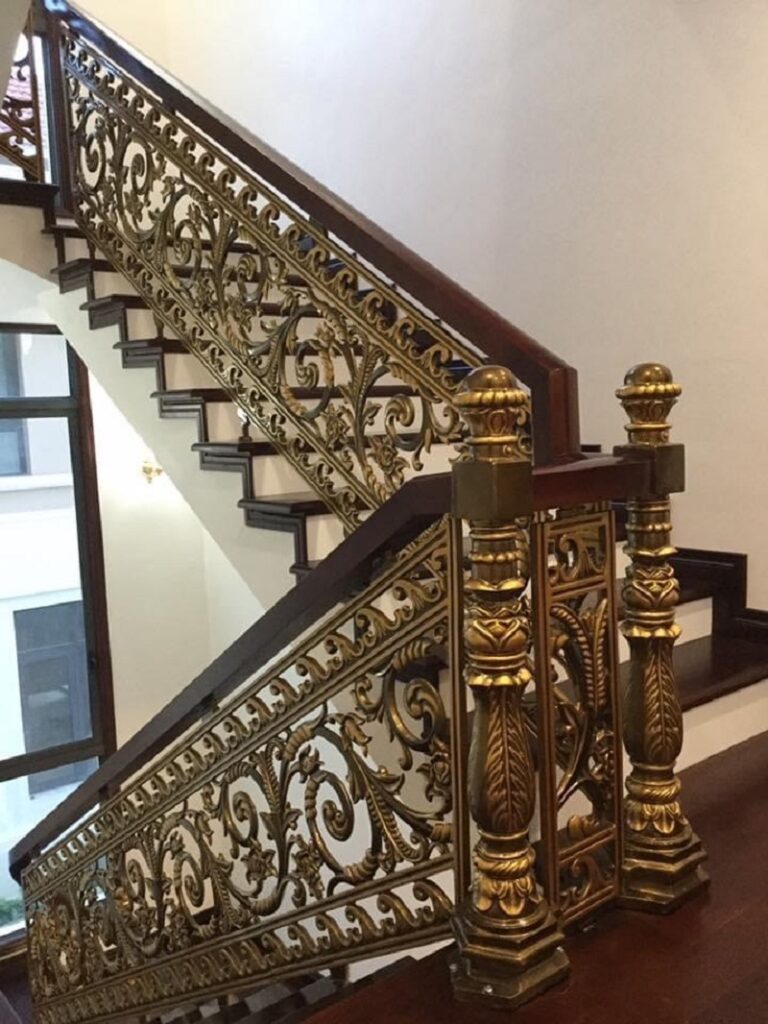 Mẫu trụ cầu thang cho phần nối tầng