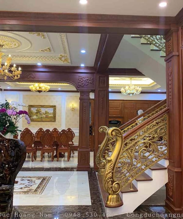 Cầu thang nhôm đúc HN-CT3020