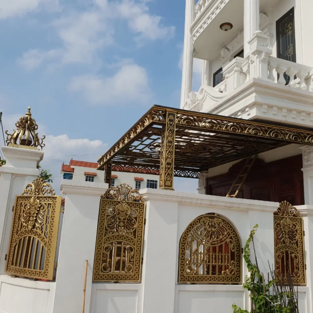 Bông gió nhôm đúc