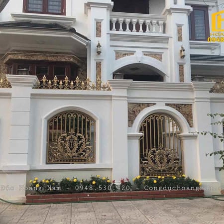 Hàng rào nhôm đúc HN -HR018