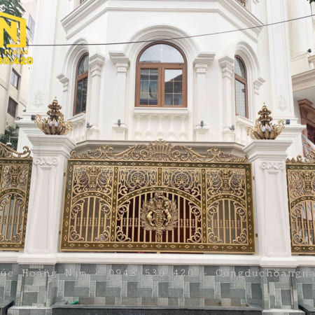 Hàng rào hợp kim nhôm đúc HN -HR015