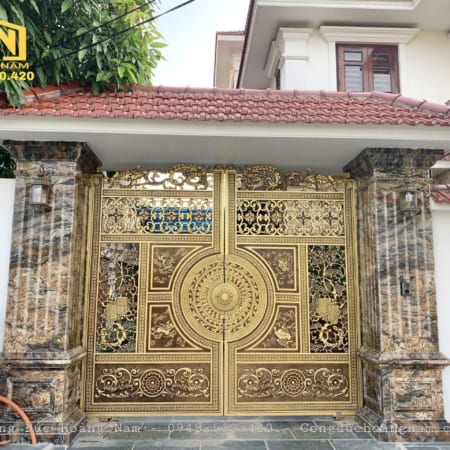 CỔNG HỢP KIM NHÔM ĐÚC HN_C801