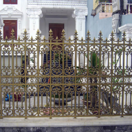 Hàng rào hợp kim nhôm đúc HN-025