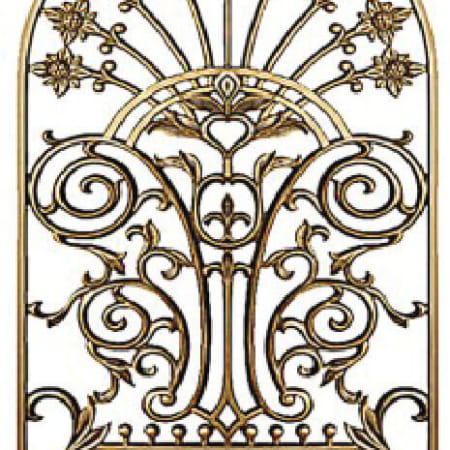 Bông gió hợp kim nhôm đúc HN_BG015