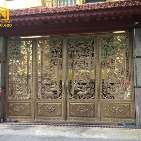 Cổng hợp kim nhôm đúc HN C210