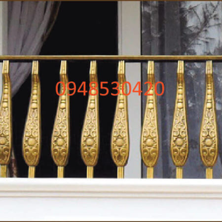 Lan can hợp kim nhôm đúc HN-BC004