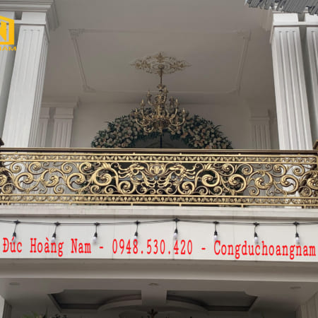 Lan can hợp kim nhôm đúc HN-313