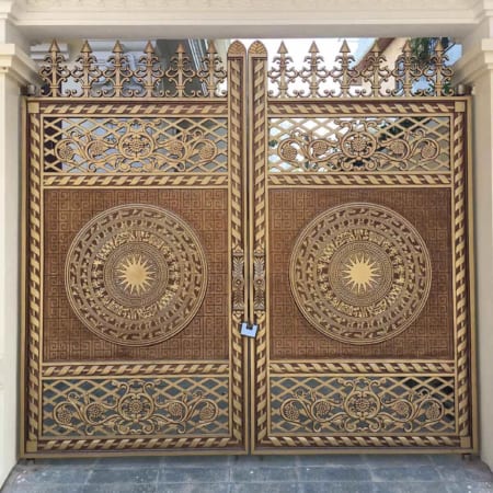 Cổng hợp kim nhôm đúc HN C302