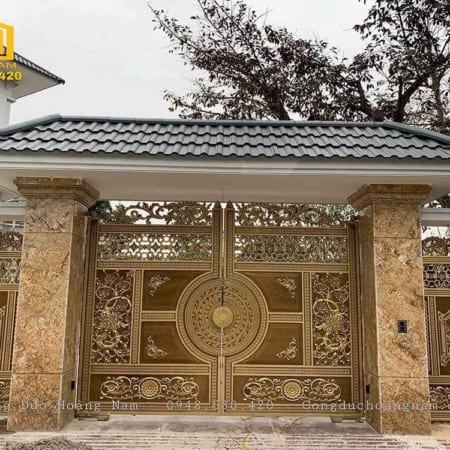 Cổng hợp kim nhôm đúc HN C301coo