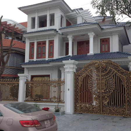 Cổng hợp kim nhôm đúc HN-006