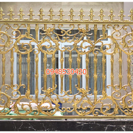 Hàng rào hợp kim nhôm đúc HN-HR009