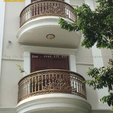 Ban công nhôm đúc HN - BC101