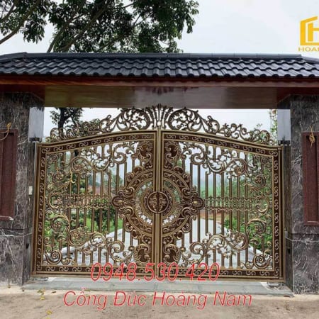 Cổng nhôm đúc HN C510