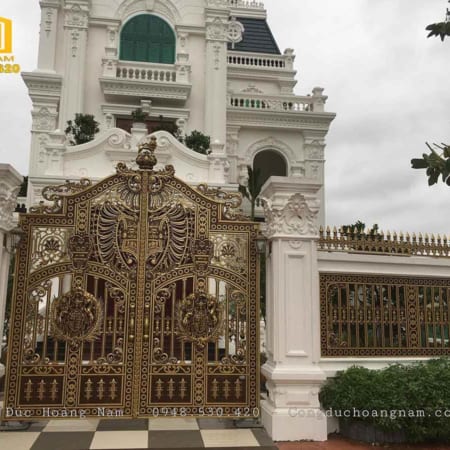 Hàng rào hợp kim nhôm đúc HN -HR014