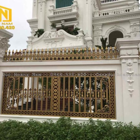 Hàng rào hợp kim nhôm đúc HN -HR016