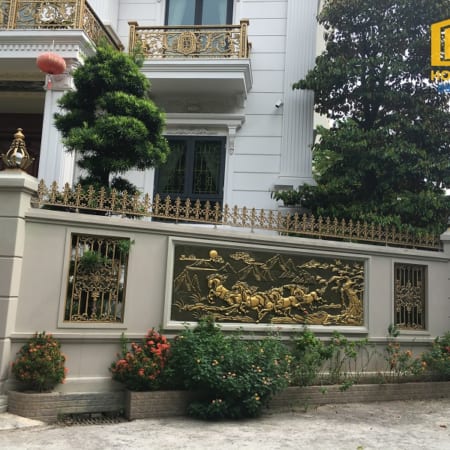 Hàng rào hợp kim nhôm đúc HN-HR304