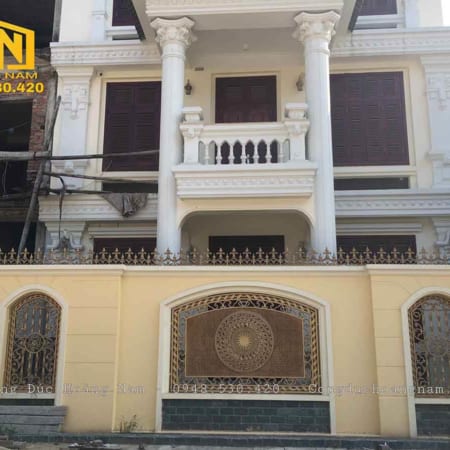 Hàng rào hợp kim nhôm đúc HN HR301