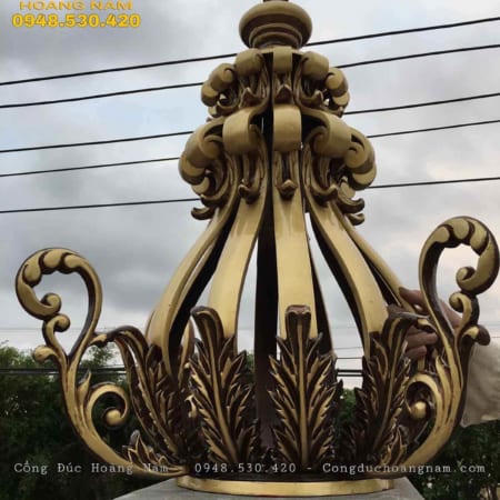 Lồng đèn nhôm đúc 01